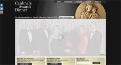 Desktop Screenshot of cardinalsawardsdinner.org
